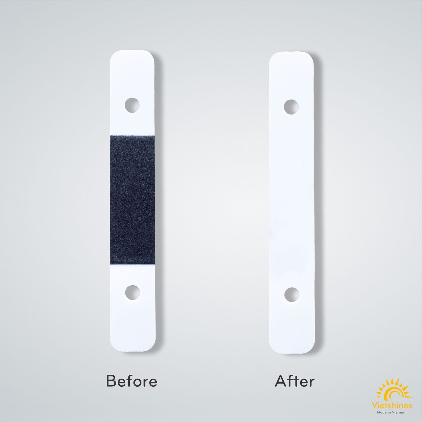 Hộp 60 miếng nhám 1 mặt dùng cho TekNails (kềm cắt móng/cắt da). Made in Việt Nam.