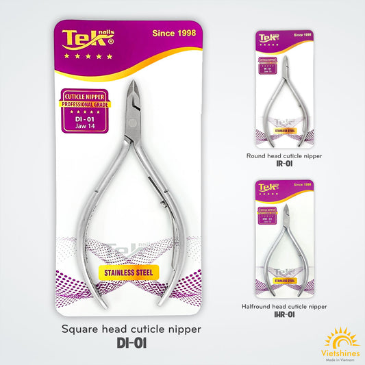 [Clearance sale] Kềm cắt da TekNails, made in Vietnam, thép không gỉ