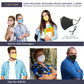 [Pack of 3] 3-Layer cloth face mask. Adjustable buckle earloops. Washable. Reusable. Breathable & comfortable. Made in Vietnam. BLA