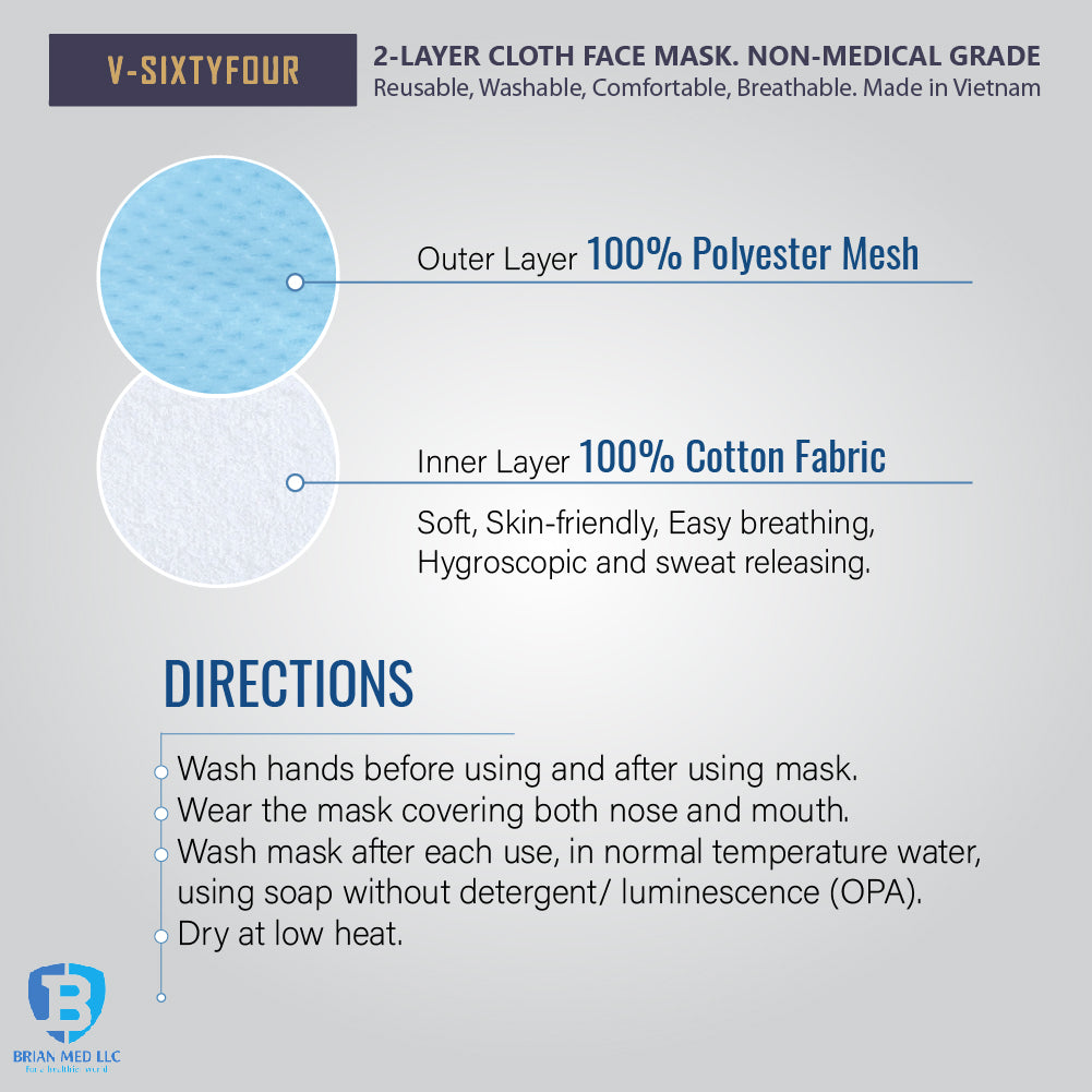 cloth face mask, fabric mask, face covering